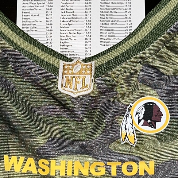 NFL WASHINGTON REDSKINS PET WEAR JERSEY SHIRT DOG XL - Picture 5 of 5